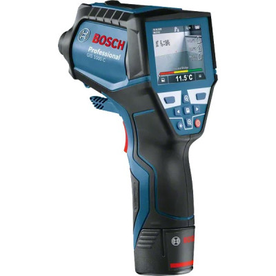 Пирометр Bosch Professional GIS 1000C, -40град. до +1000град., .0.2град., IP54, 0.54кг, кейс (0.601.083.301) Винница - изображение 2