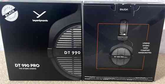 Навушники без мікрофона: Beyerdynamic DT990 PRO LB 250 Om Black Edition. Харків