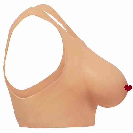 Накладні силіконові груди Master Series Perky Pair D-Cup Silicone Breasts Sex Aura Київ