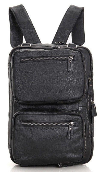 Сумка чоловіча Vintage 14058 Чорна Київ - фото 4