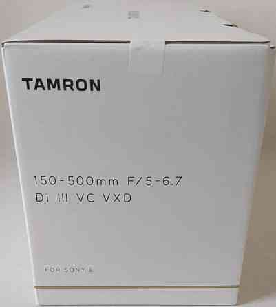 Объектив: Tamron AF 150-500mm.F/5-6.7 Di III VC VXD (Sony -E) Новий обєктив. Киев