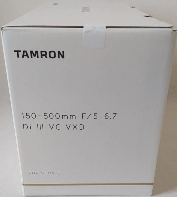 Объектив: Tamron AF 150-500mm.F/5-6.7 Di III VC VXD (Sony -E) Новий обєктив. Киев - изображение 2