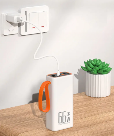 Повербанк HM-330 70000 mAh 66W - білий Київ