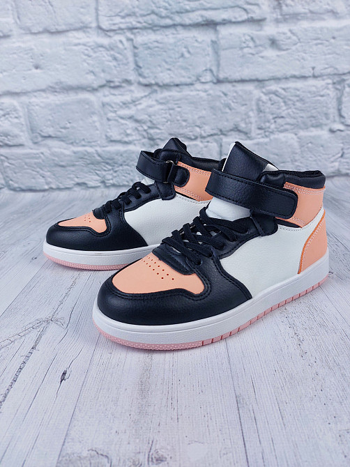 Детские демисезонные кроссовки хайтопы  для девочек 21см Николаев - изображение 6