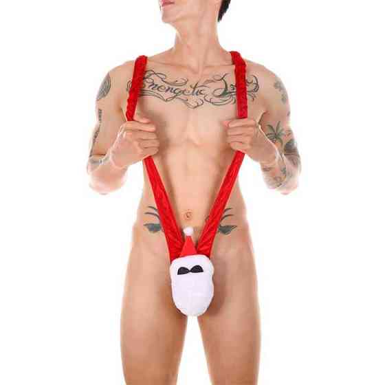 Мужской Новогодний боди 