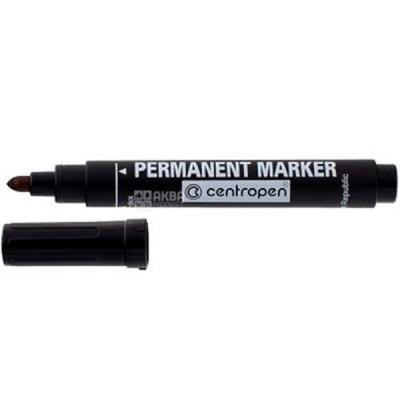 Маркер Centropen водостойкий перманентный 2,5мм., белый (8586) Винница - изображение 1