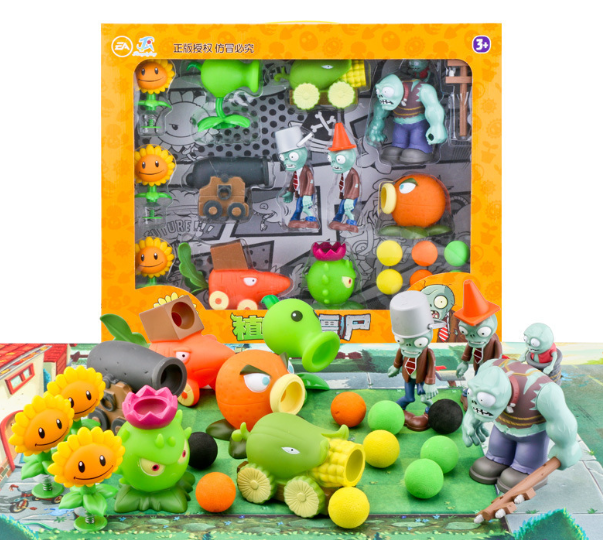 Набір іграшок фігурок Зомбі проти Рослин Plants vs Zombies, ігрові фігурки в коробці ( 26520 ) Харків - фото 1