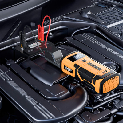 Пуско зарядний пристрій Aspiring Jump 3 8000mAh Power bank 3-in-1 with inflator, compressor, car charging (JM8000PIWC) Вінниця - фото 5