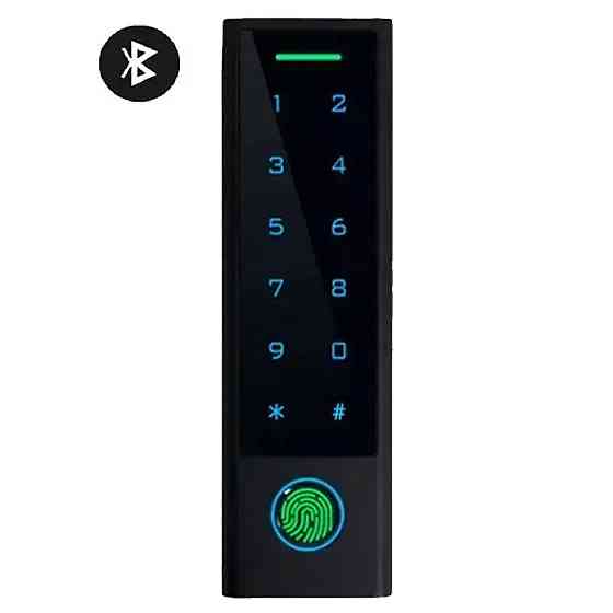 Биометрический контроллер доступа Bluetooth с клавиатурой SEVEN CR-7477BF-P MIFARE Киев