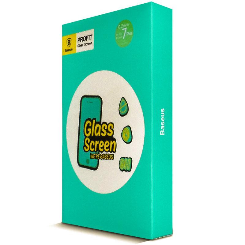 Захисне скло Baseus для iPhone 7 Plus, iPhone 8 Plus, 0.2mm, 9H (SGAPIPH7P-CSB02) Київ - фото 2
