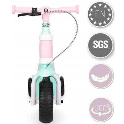 Самокат MoMi Elios 2 в 1 беговел Рожевий (ROBI00030) Вінниця