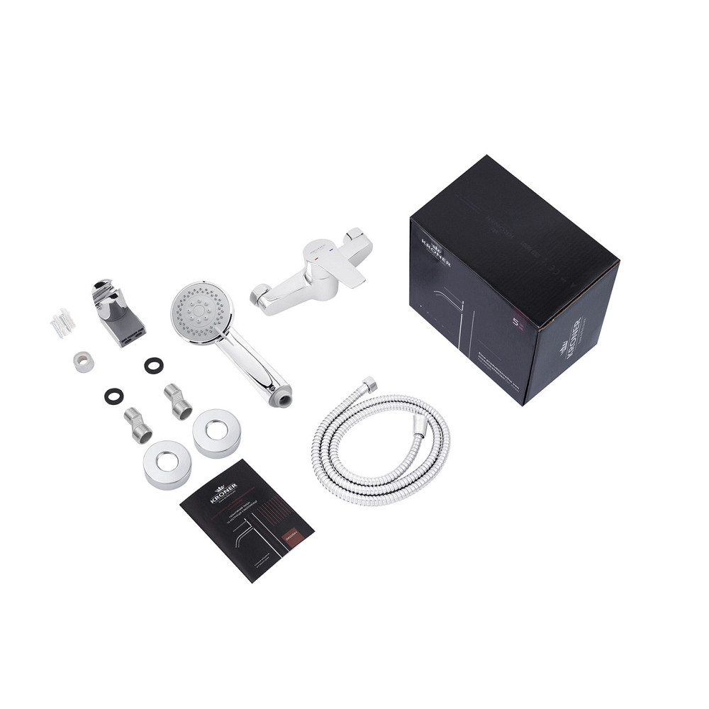 Смеситель для душа Kroner KRP Hagen - C050 с душевым гарнитуром Киев - изображение 6