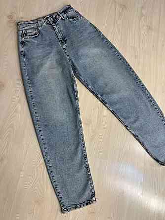 Джинси жіночі SESSANTA 16483 МОМ jeans relax стрейчеві комфорт великі розміри блакитні, блакитний, З Одеса