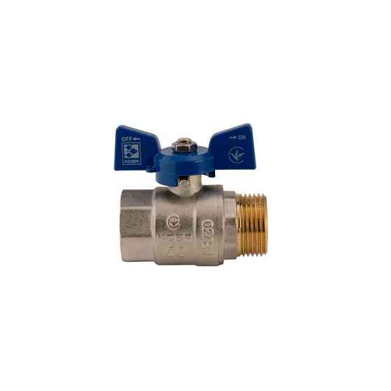 Кран кульовий Koer 1" ГШМ (KR.218.B) синій (KR2721)   ( 24978 ) Харків