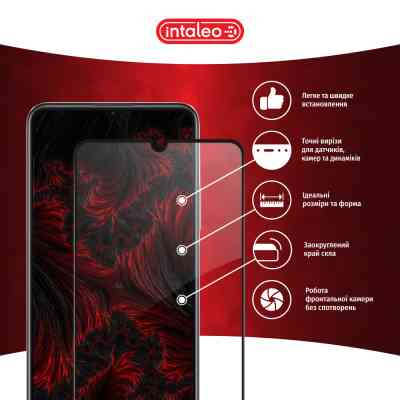 Стекло защитное Intaleo Full Glue RealMe C53 Black (1283126577833) Винница