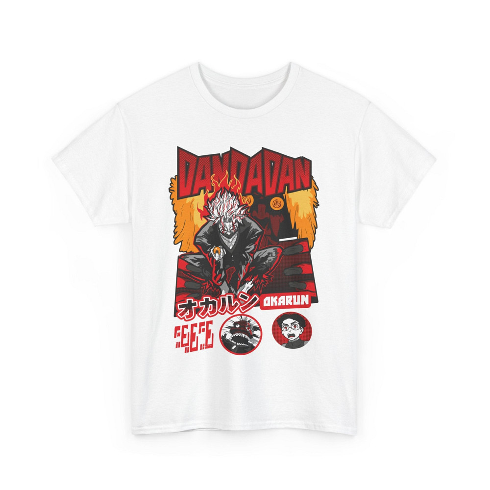 Футболка для мальчика аниме Дандадан Аниме Хеавй Окарун оверсайз (рост от 165 до 180 ) Черний AnimeJ0365m Днепр - изображение 7