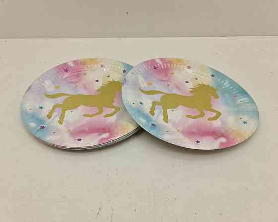 Тарелки бумажные одноразовые  