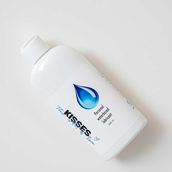 Лубрикант на водній основі Kisses 200 мл. – Інтимне мастило Вінниця - фото 2
