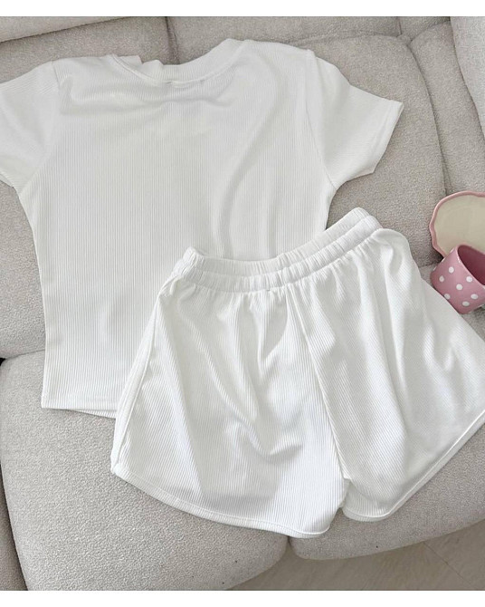 Жіноча домашня стильна піжама якісний рубчик 44/46 Одеса - фото 4