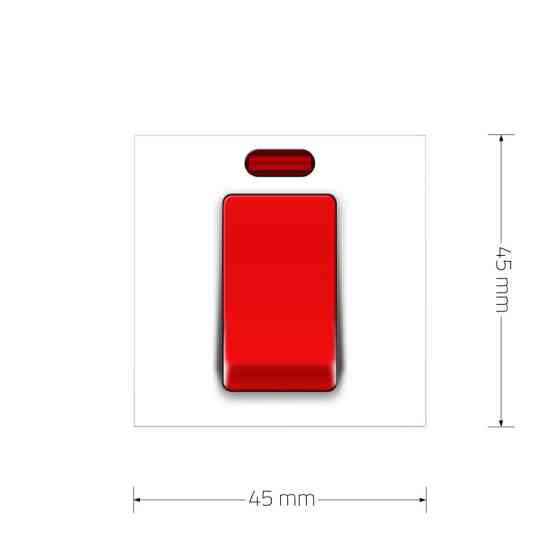 LIVOLO Майстер-вимикач LIVOLO, білий, 20А 230В, модуль без рамки (VL-FCMKV20A-2WP) Коломыя