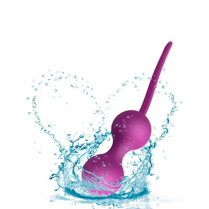 Набор силиконовых вагинальных шариков 3 шт. - Фиолетовый Винница - изображение 6