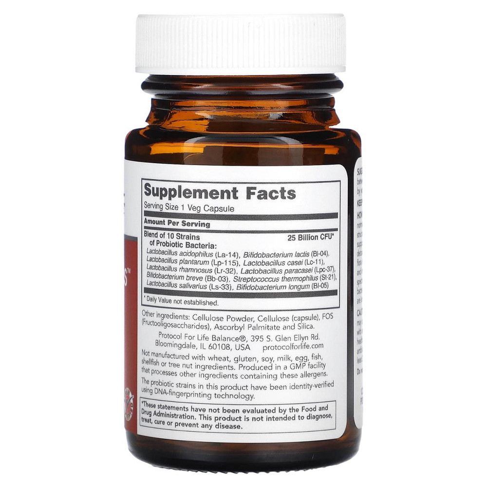 Пробіотики дофілус Protocol for Life Balance ProtoDophilus 50 вег капс Київ - фото 2