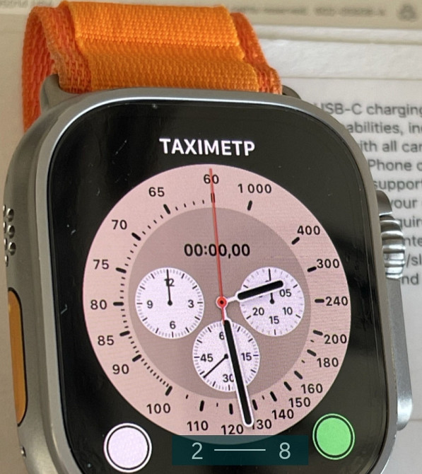 Смарт-Часи Apple Watch Ultra 49mm Titanium Ceramic Київ - фото 7