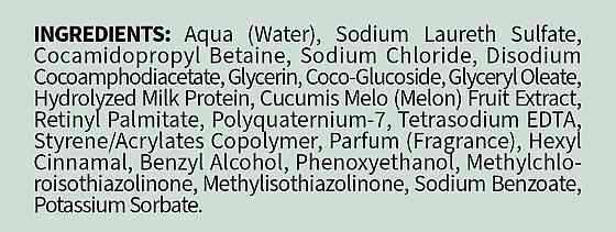 Гель для душу Живильний з вітаміном А Молоко та диня DUF 400 мл Київ