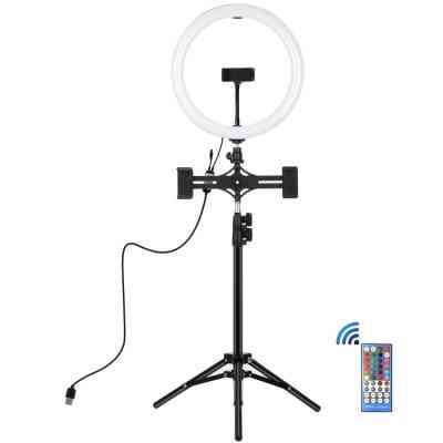 Набор блогера Puluz Ring USB LED lamp PKT3068B 11.8" + tripod 1.1 м (PKT3068B) Винница