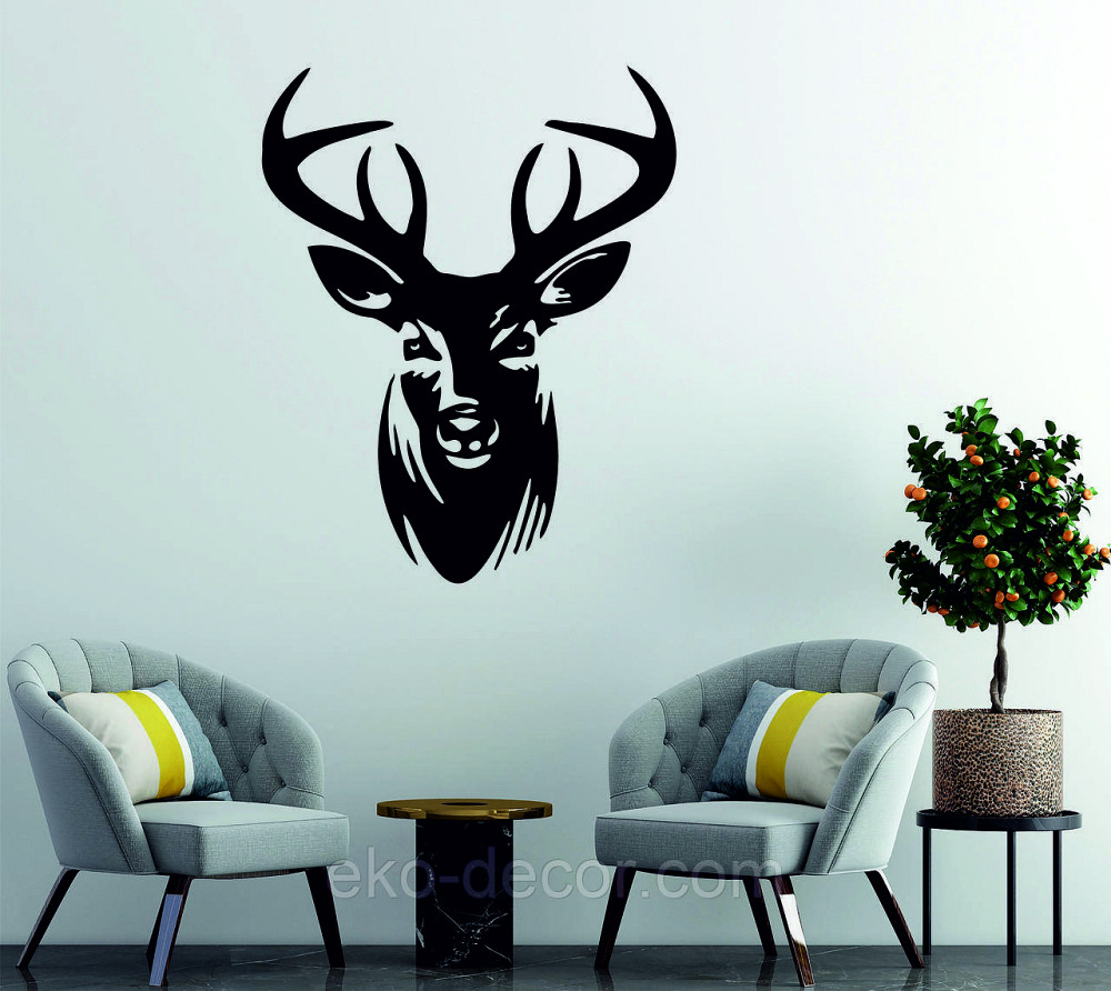 Декоративное настенное Панно «Олень», Декор на стену Киев - изображение 2