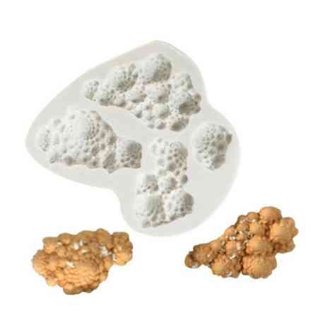 Молд силиконовый Кораллы 90 на 90 мм серый Киев