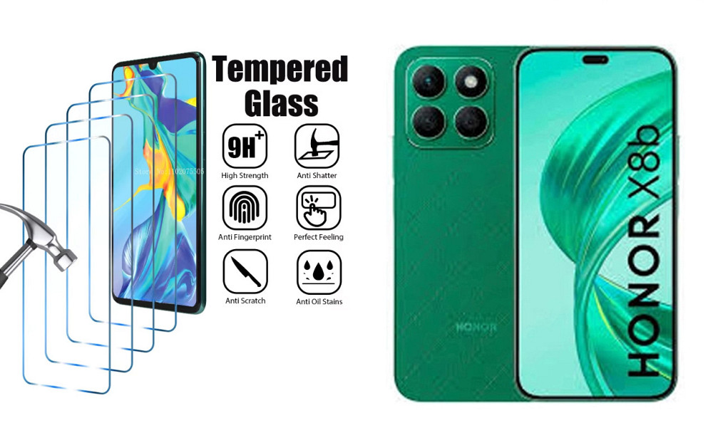 Защитное стекло ArmorGlass для Honor X8b – устойчивое к царапинам и ударам Киев - изображение 1