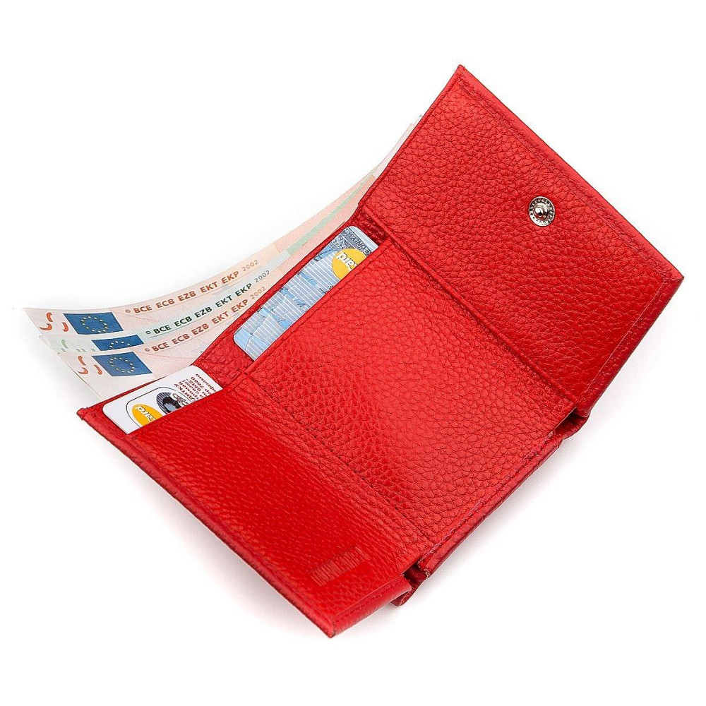 Гаманець ST Leather 18323 (ST440) дуже зручний жіночий Червоний Київ - фото 16