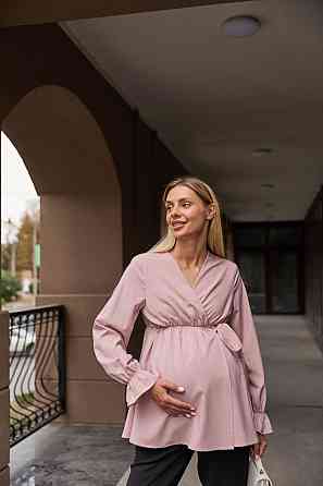 Блуза для беременных и кормящих Toscana L (46) Lullababe Пудровый Кривой Рог