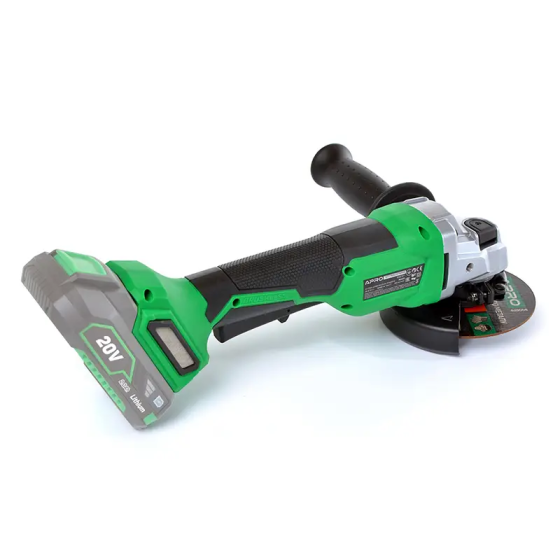 Шліфмашина кутова APRO акумуляторна 895100 20B 125мм без АКБ і ЗП Коломия