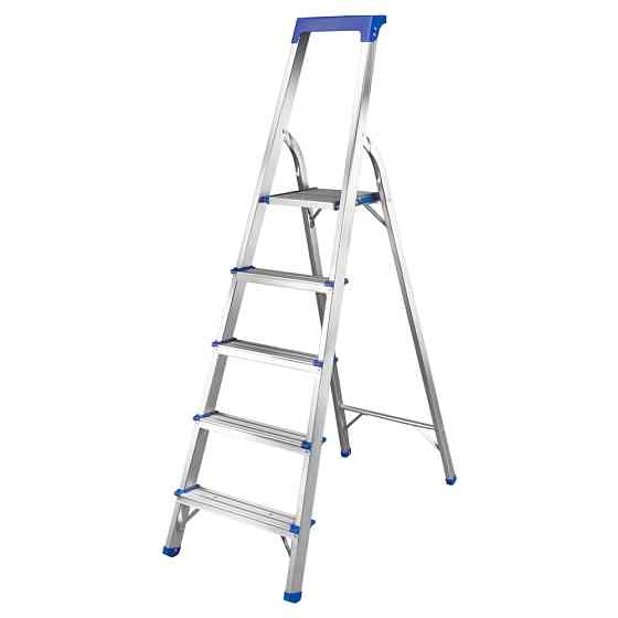 Sigma Стремянка алюминиевая 5 ступеней 1.59м SIGMA (5036634) Коломия