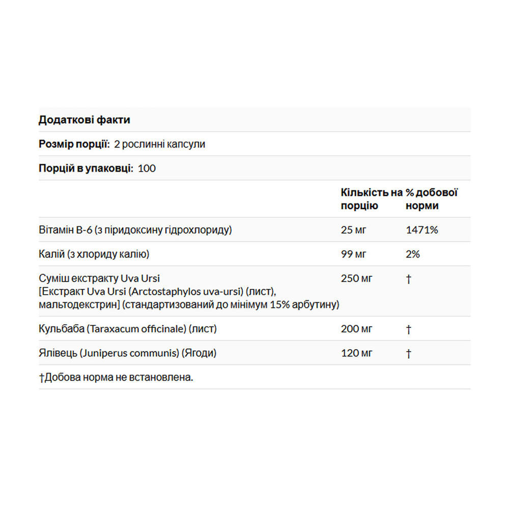 Засіб від набряків Now Foods Water Out 200 vcaps Київ - фото 3