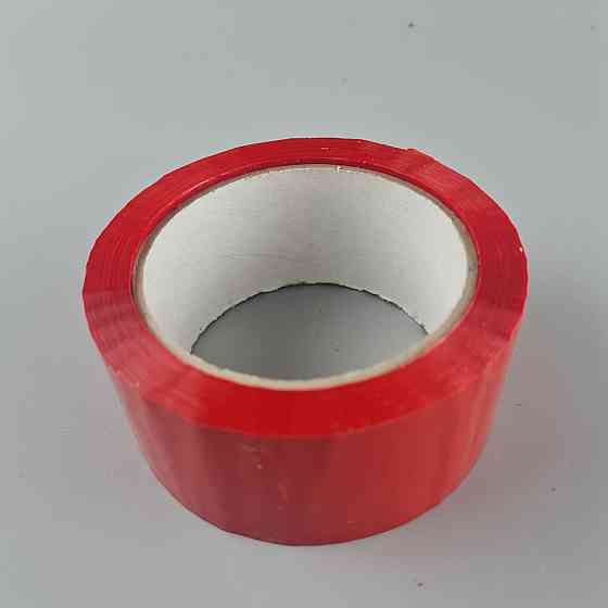 Упаковочный скотч Красный  38мк 45мм 80метров  