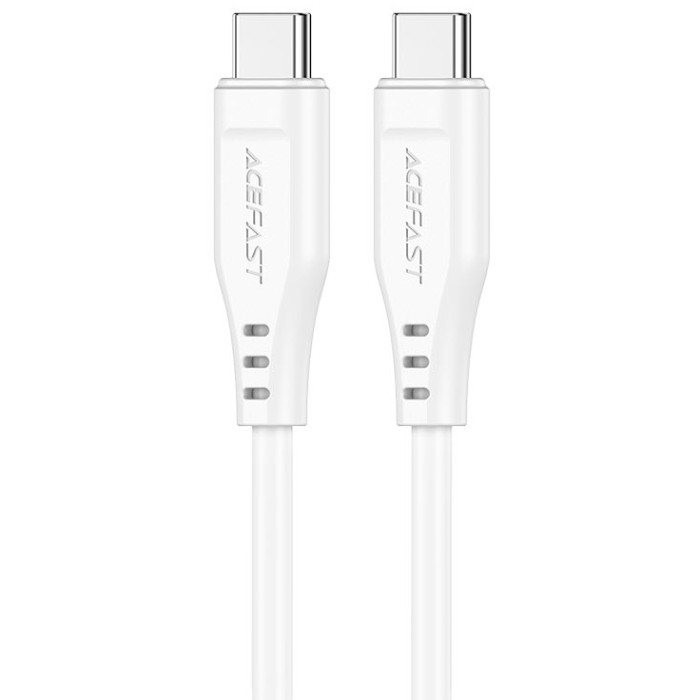 Кабель USB 2.0 Type-C M-M, 1.2м 60W TPE C3-03 White Acefast Вінниця - фото 1