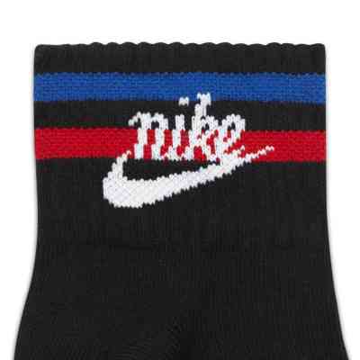 Шкарпетки Nike U NK NSW EVERYDAY ESSENTIAL AN 3PR DA2612-010 42-46 3 пари Чорні (194958590918) Вінниця