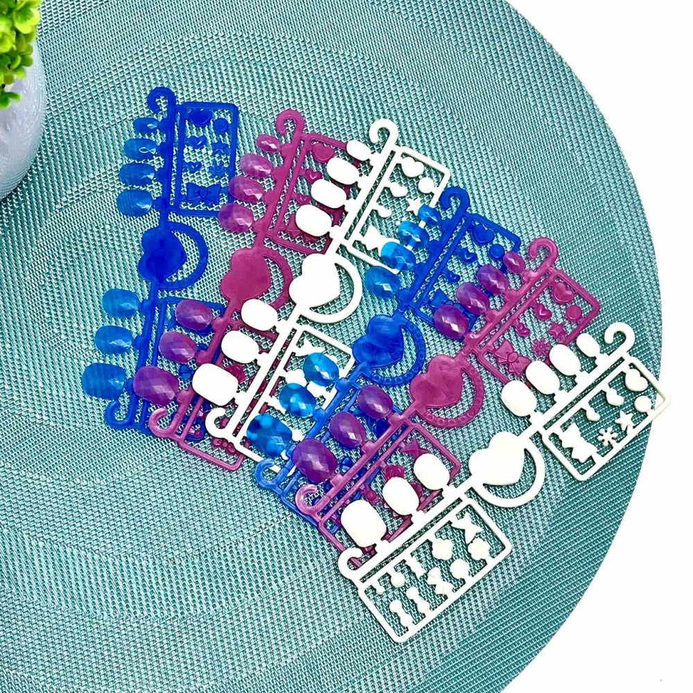 Набір дитячий для манікюру накладні нігті наклейки Рожевий (KL 7523) Чернігів - фото 8