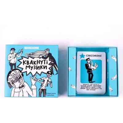 Настільна гра Feelindigo Квакнуті музики (Freaky Band) українська (FI19030) Вінниця