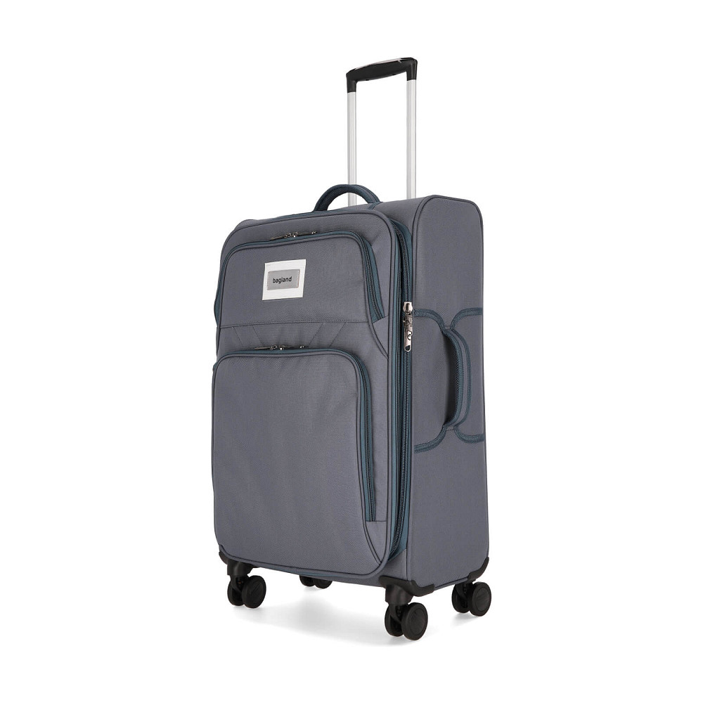 Bagland Валіза Bagland Валенсія середня 63 л. сірий (003796624) Коломыя - изображение 5