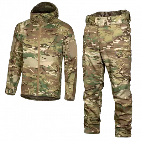 Тактический мужской костюм Stalker 3.0 Twill (куртка и брюки) Мультикам XXL Винница