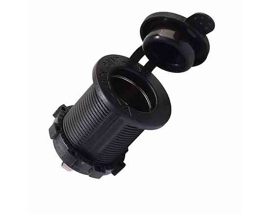 Гнездо под штекер без провода, керамическое (разборное), 12-24V Харьков