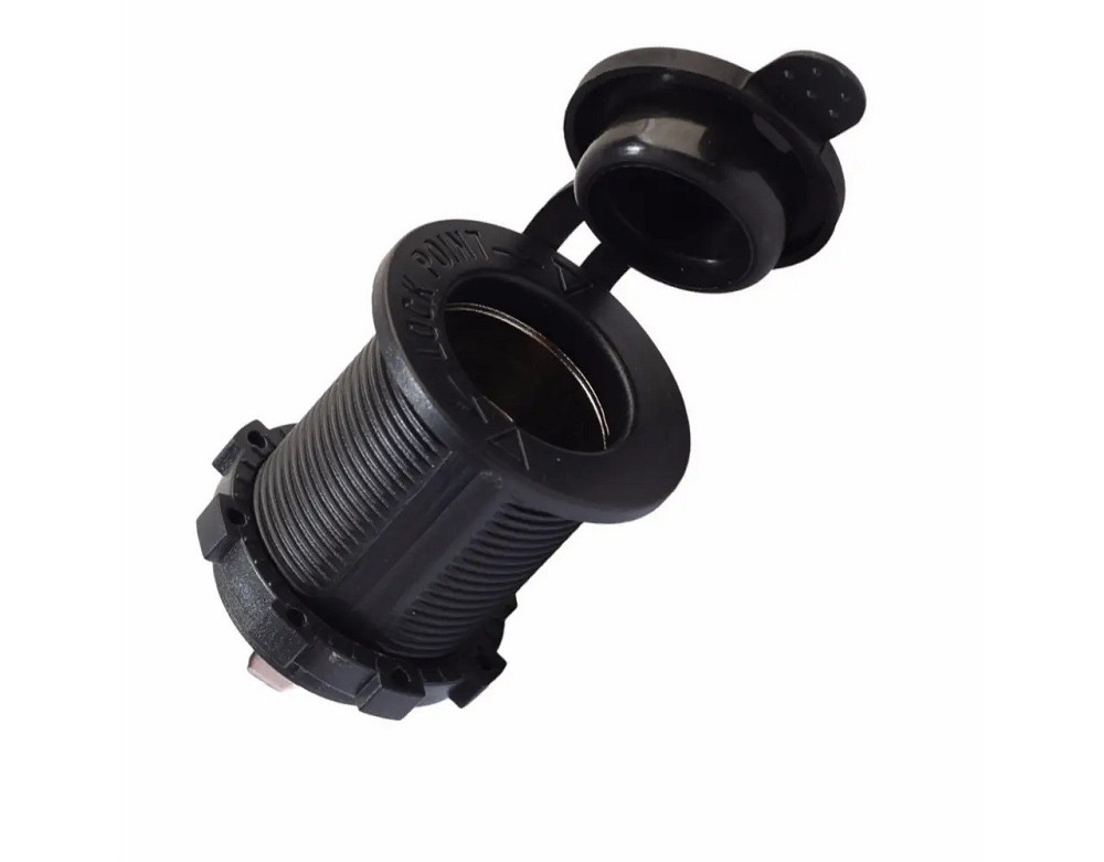 Гнездо под штекер без провода, керамическое (разборное), 12-24V Харьков - изображение 1