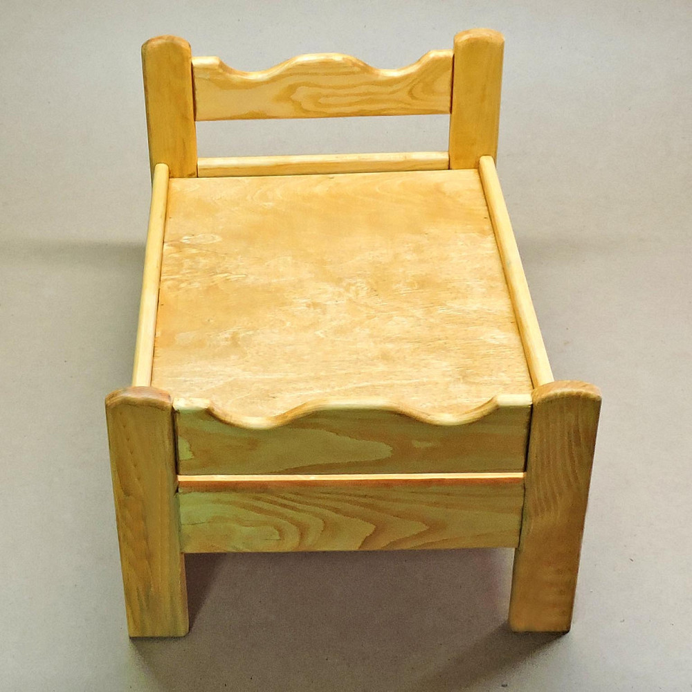 Ліжко для ляльок "Аріель" каррі Миколаїв - фото 2