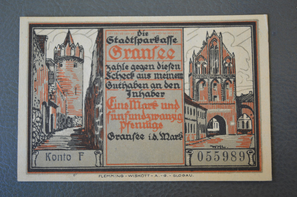 Німеччина Нотгельд 125 Pf 19..р.( 9) Полтава - фото 1