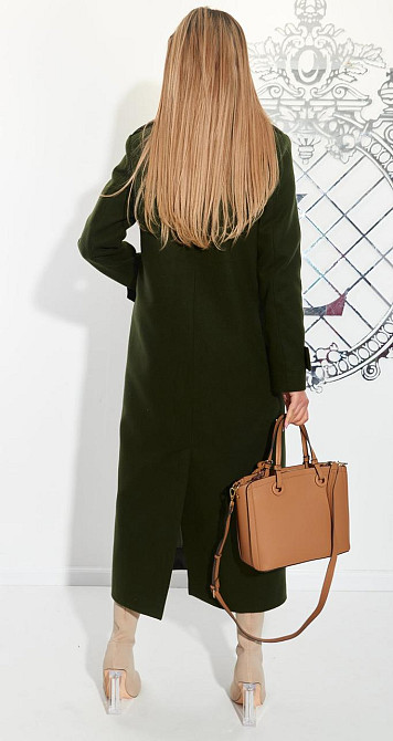 Лаконічне пальто з красивою фурнітурою (42) Київ - фото 9