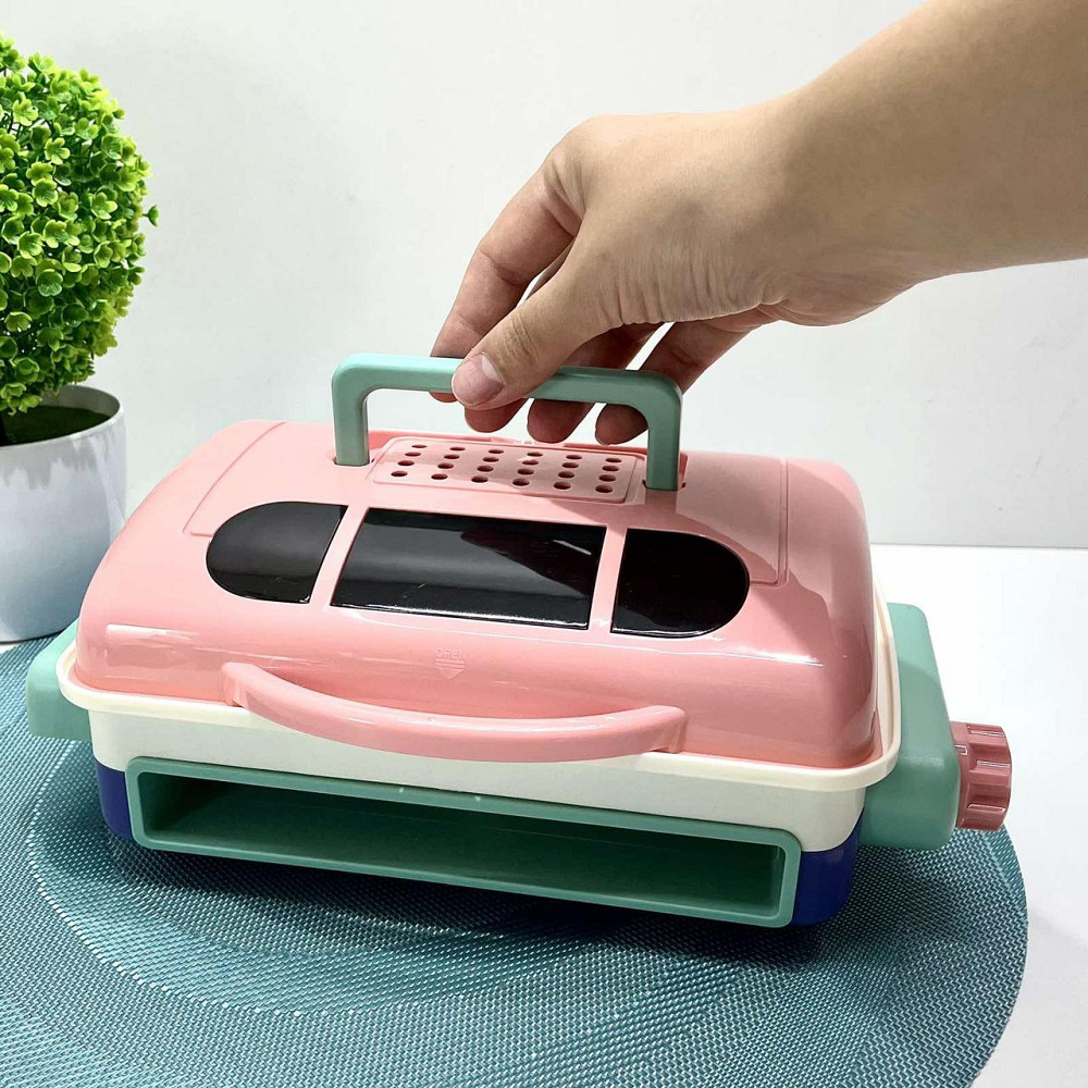 Майстер Гриль WToys продукти змінюють колір звук підсвічування кухонне приладдя холодна пара Рожевий (22542) Чернігів - фото 2